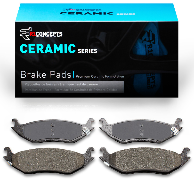 Chrysler Aspen Brake Pads - Rear - R1 Concepts - R1 Ceramic - `02-`24